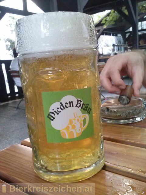 Foto eines Bieres der Marke Wieden Bräu 