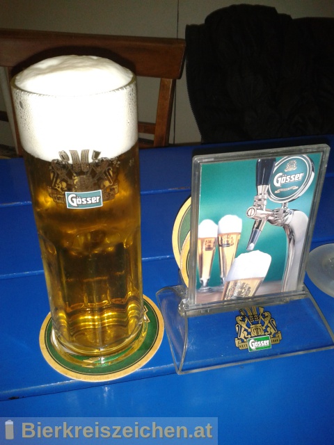 Foto eines Bieres der Marke Gösser Märzen aus der Brauerei Brauerei Göss