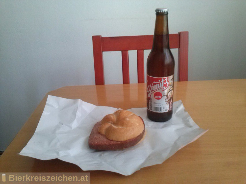 Foto eines Bieres der Marke Wimitzer Mrzen aus der Brauerei Wimitzbru