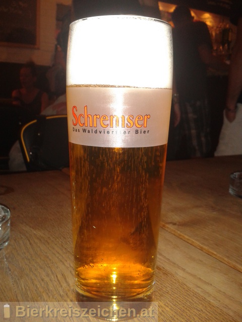 Foto eines Bieres der Marke Schremser Premium aus der Brauerei Brauerei Schrems