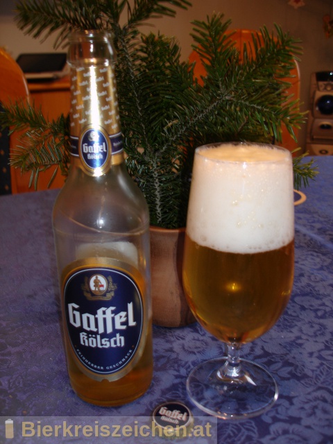 Foto eines Bieres der Marke Gaffel Kölsch aus der Brauerei Privatbrauerei Gaffel