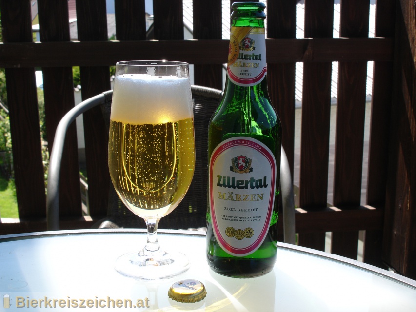 Foto eines Bieres der Marke Zillertal Märzen aus der Brauerei Zillertal Bier
