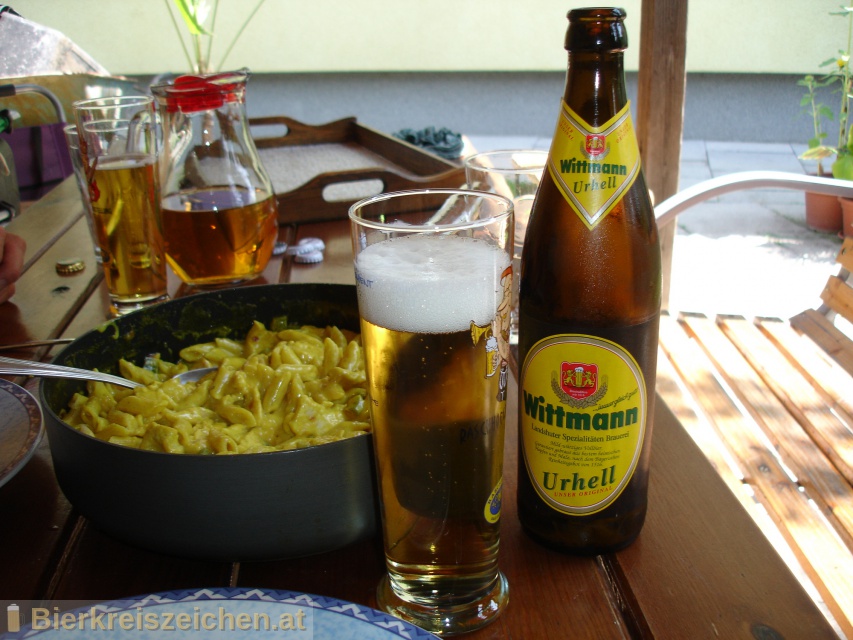 Foto eines Bieres der Marke Wittmann Urhell aus der Brauerei Brauerei Wittmann