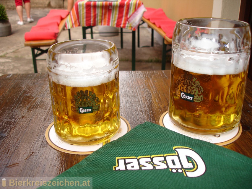 Foto eines Bieres der Marke Gsser Spezial aus der Brauerei Brauerei Gss