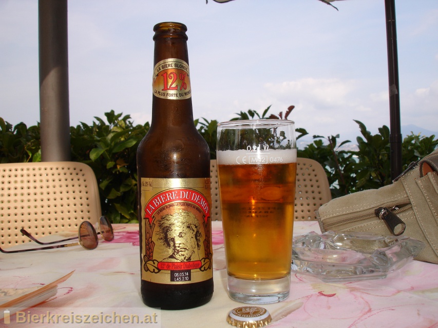 Foto eines Bieres der Marke Dmon 12 aus der Brauerei Brasserie Goudale 