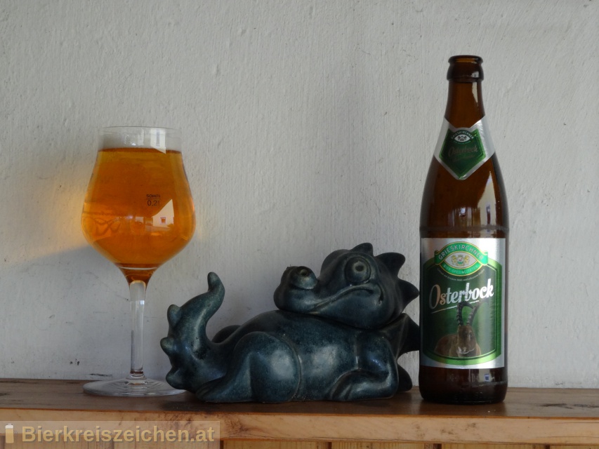 Foto eines Bieres der Marke Grieskirchner Osterbock aus der Brauerei Brauerei Grieskirchen