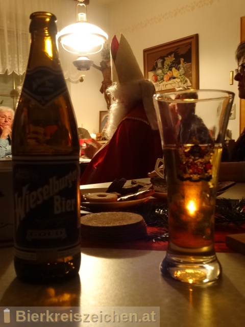 Foto eines Bieres der Marke Wieselburger Gold aus der Brauerei Brauerei Wieselburg