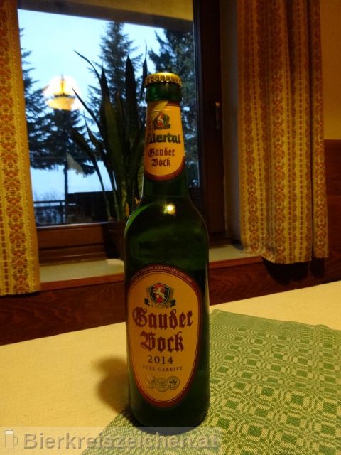 Foto eines Bieres der Marke Zillertal Gauder Bock aus der Brauerei Zillertal Bier