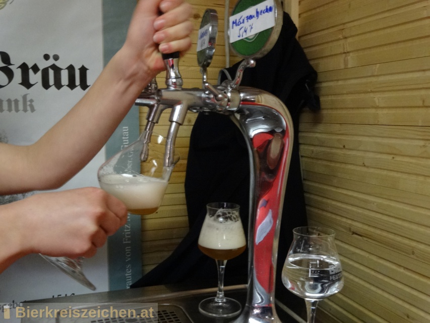 Foto eines Bieres der Marke Mrzenbecher aus der Brauerei Miti Bru