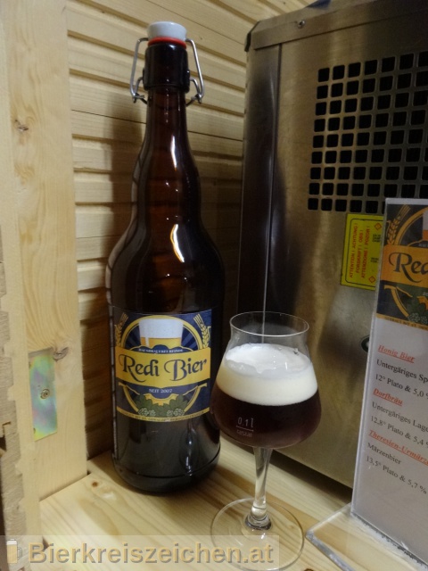 Foto eines Bieres der Marke Redi Bier Theresianer Urmrzen aus der Brauerei Hausbrauere Reindl