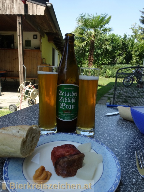 Foto eines Bieres der Marke Sajacher Schll Bru Hausbier aus der Brauerei Privatbraurei Wratschko - Neuhold