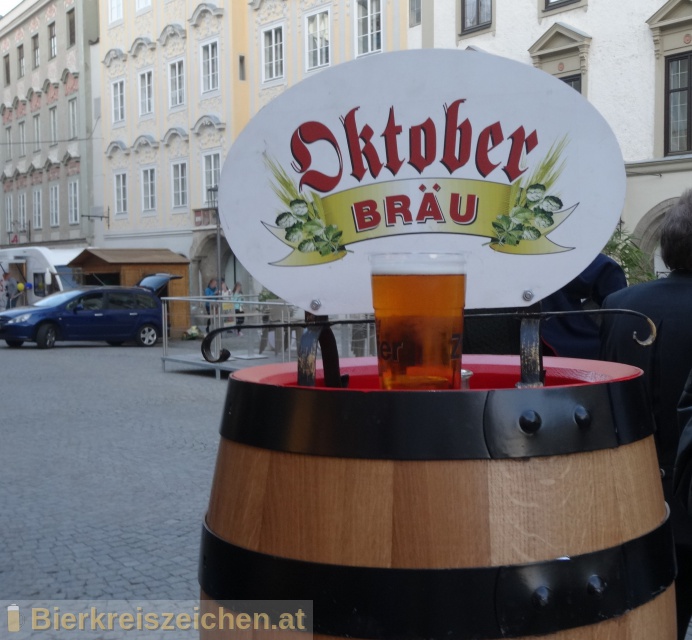 Foto eines Bieres der Marke Oktoberbru  aus der Brauerei Brauerei Wieselburg