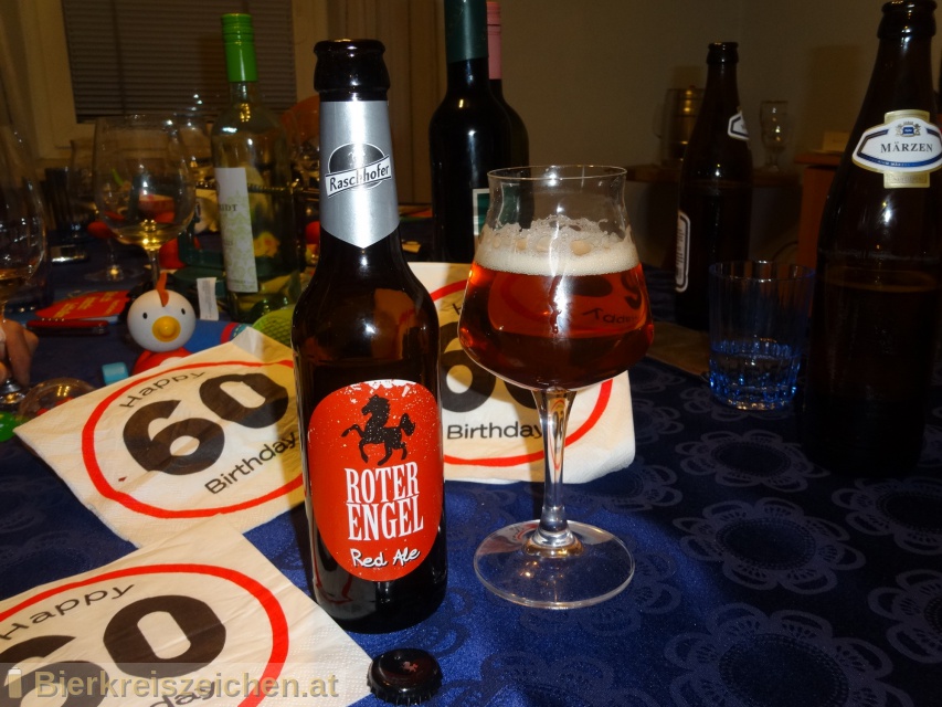 Foto eines Bieres der Marke Raschhofer Roter Engel - Red Ale aus der Brauerei Brauerei Raschhofer