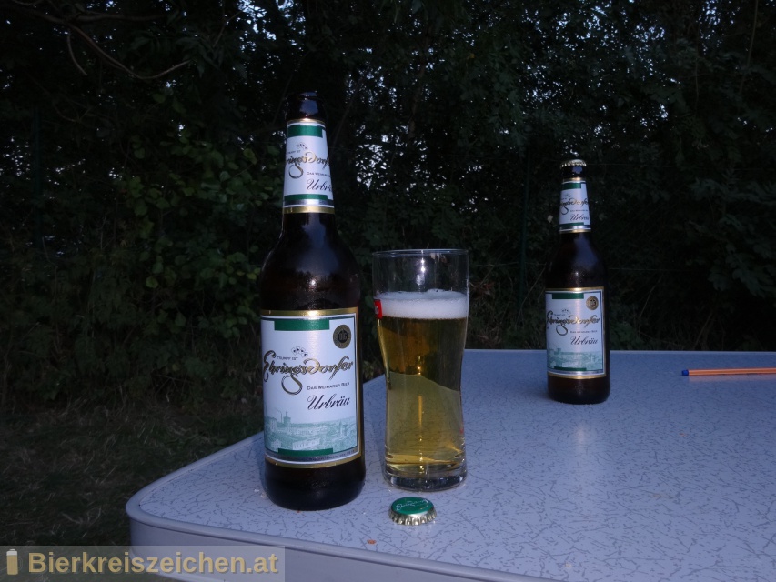 Foto eines Bieres der Marke Ehringsdorfer Urbru aus der Brauerei Brauerei Weimar-Ehringsdorf