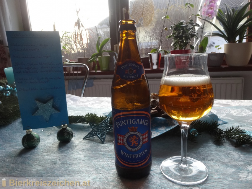 Foto eines Bieres der Marke Puntigamer Winterbier aus der Brauerei Brauerei Puntigam