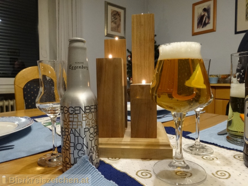 Foto eines Bieres der Marke Silver Bottle aus der Brauerei Schloss Eggenberg