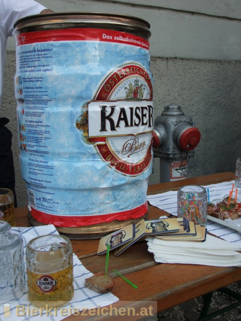 Foto eines Bieres der Marke Kaiser Fasstyp aus der Brauerei Brauerei Wieselburg
