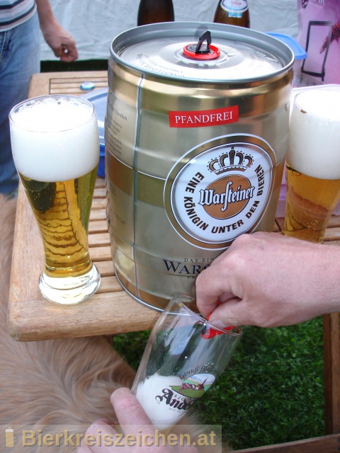 Foto eines Bieres der Marke Warsteiner Premium Verum aus der Brauerei Warsteiner Brauerei