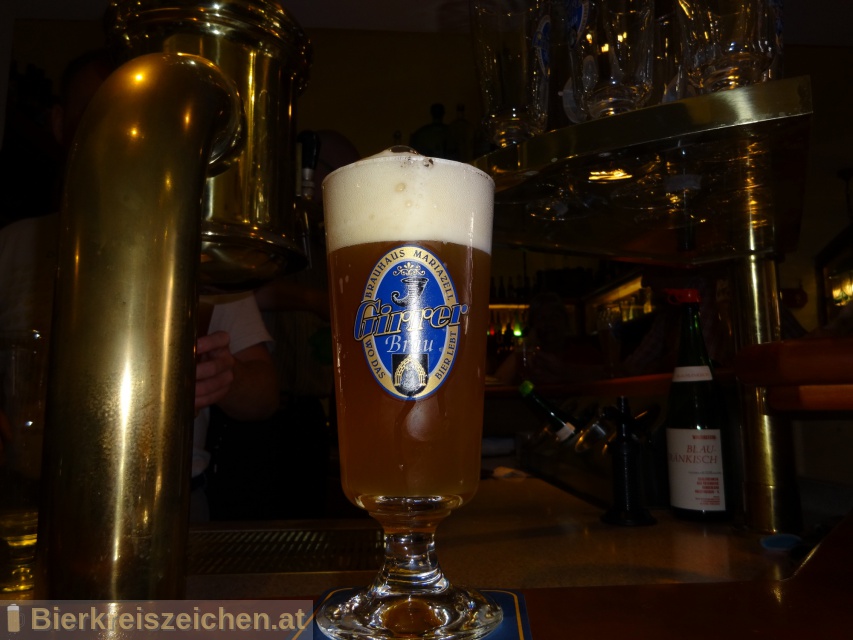 Foto eines Bieres der Marke Jubilums-Festbier aus der Brauerei Girrer Bru - Wirtshausbrauerei Mariazell