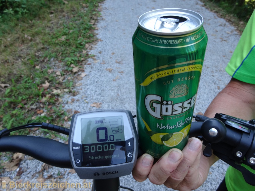 Foto eines Bieres der Marke Gsser NaturRadler aus der Brauerei Brauerei Gss