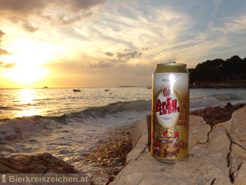 Foto eines Bieres der Marke Mrzen aus der Brauerei Bru am Berg