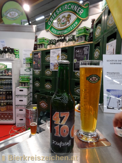 Foto eines Bieres der Marke 4710 Kraftstoff aus der Brauerei Brauerei Grieskirchen