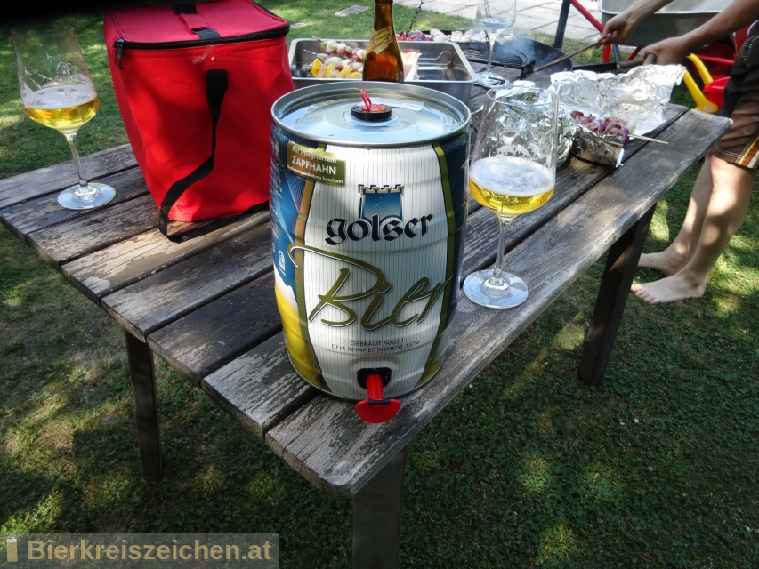 Foto eines Bieres der Marke Golser Mrzen aus der Brauerei Pannonia Brauerei Gols