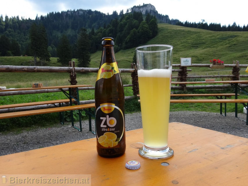Foto eines Bieres der Marke Murauer zb - zitro&bier aus der Brauerei Brauerei Murau