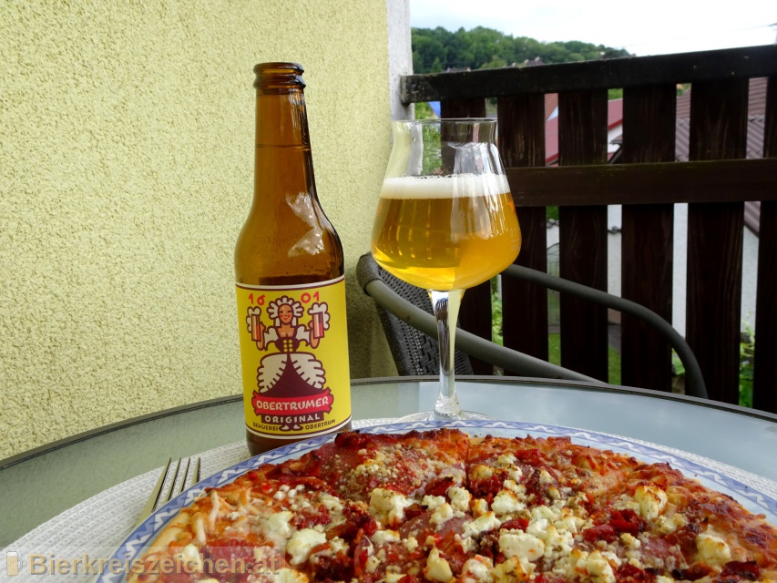 Foto eines Bieres der Marke Obertrumer Original Mrzen Zwickl aus der Brauerei Brauerei Obertrum