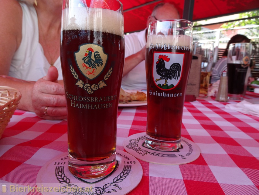 Foto eines Bieres der Marke Kellerbier Dunkel aus der Brauerei Schlobrauerei Haimhausen