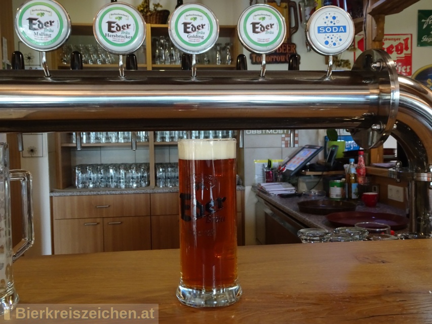 Foto eines Bieres der Marke Eder Bru Hersbrucker aus der Brauerei Eder Bru