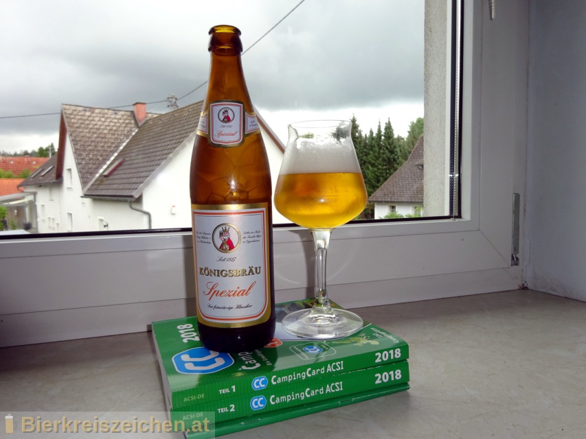 Foto eines Bieres der Marke Knigsbru Spezial aus der Brauerei Knigsbru Majer GmbH & Co. KG 