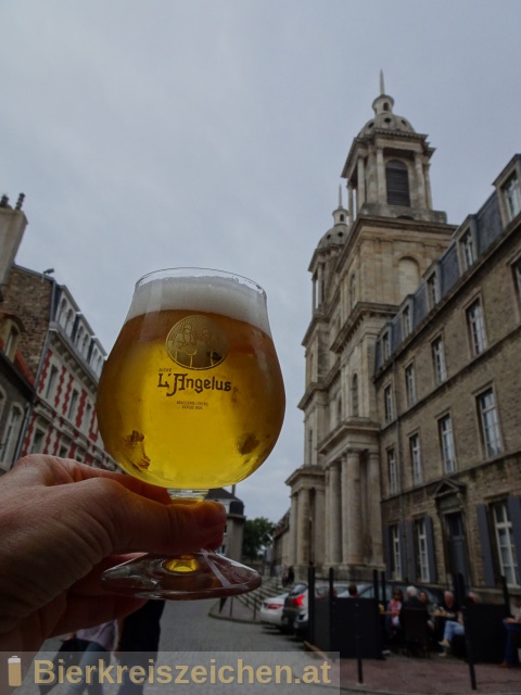 Foto eines Bieres der Marke L`  Angelus aus der Brauerei Brasserie Lepers