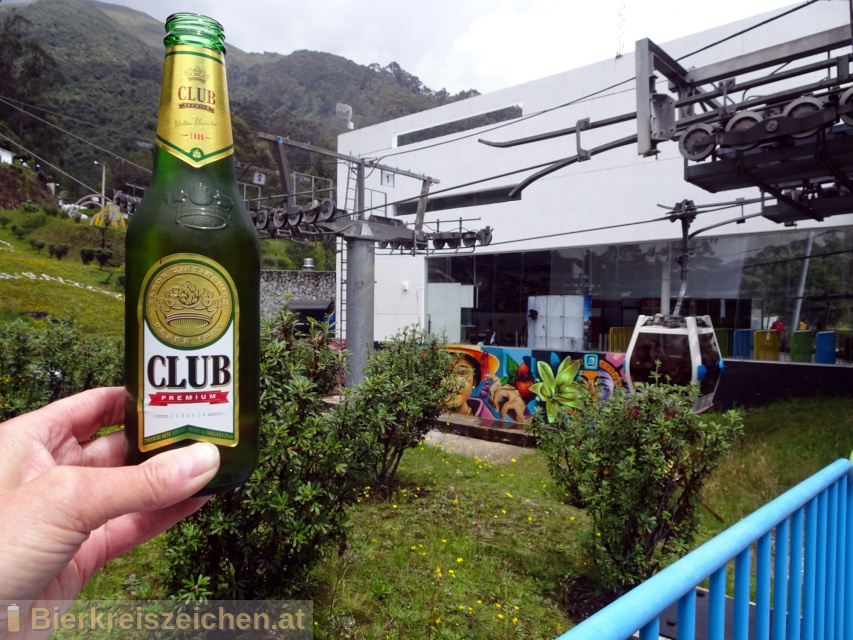 Foto eines Bieres der Marke Club Premium aus der Brauerei Cervecera Nacional