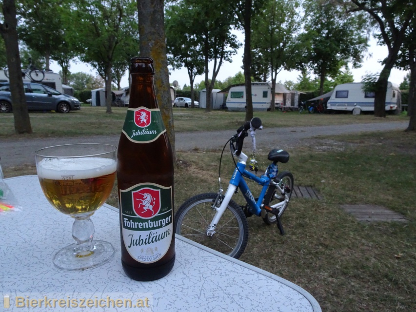 Foto eines Bieres der Marke Fohrenburger Jubilum aus der Brauerei Fohrenburger