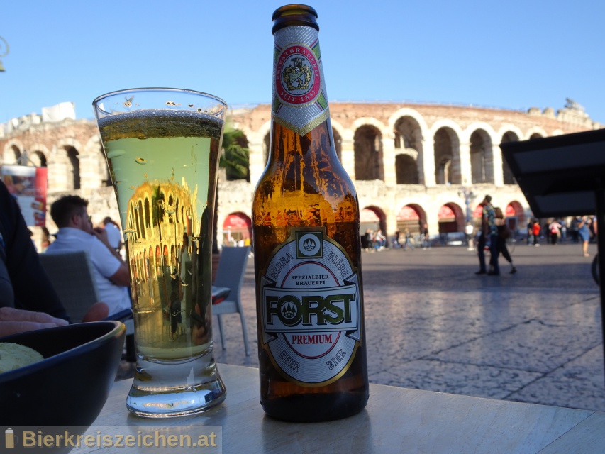 Foto eines Bieres der Marke Forst Premium aus der Brauerei Forst