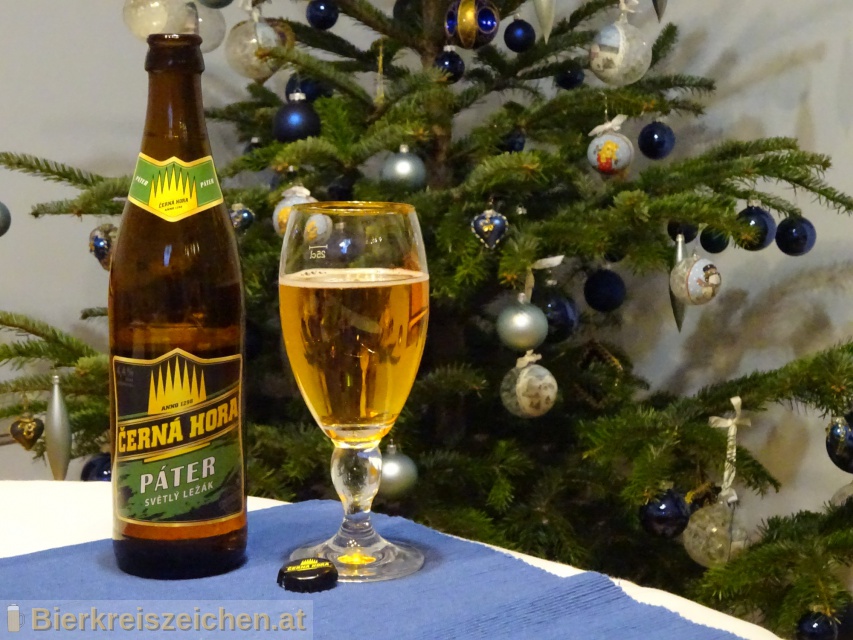 Foto eines Bieres der Marke Pter aus der Brauerei Pivovar Čern Hora