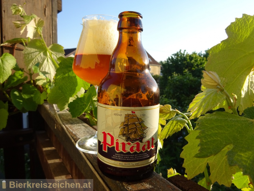Foto eines Bieres der Marke Piraat aus der Brauerei Brouwerij Van Steenberge