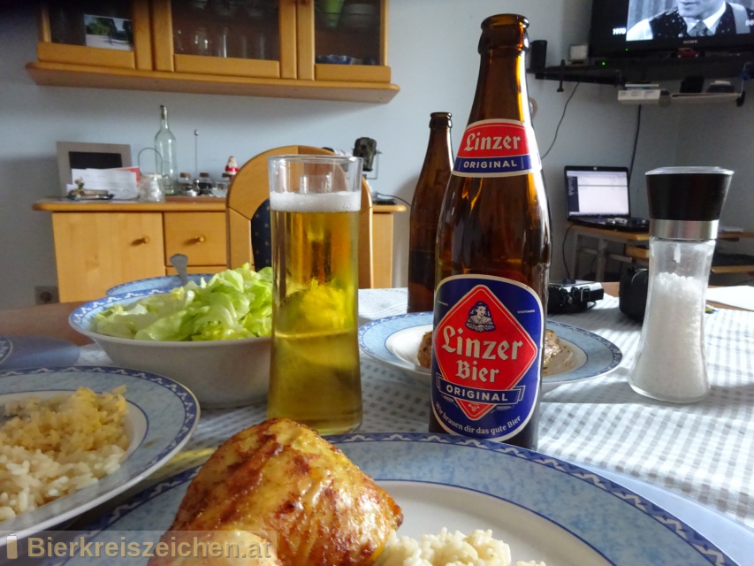 Foto eines Bieres der Marke Linzer Bier aus der Brauerei Brauerei Zipf