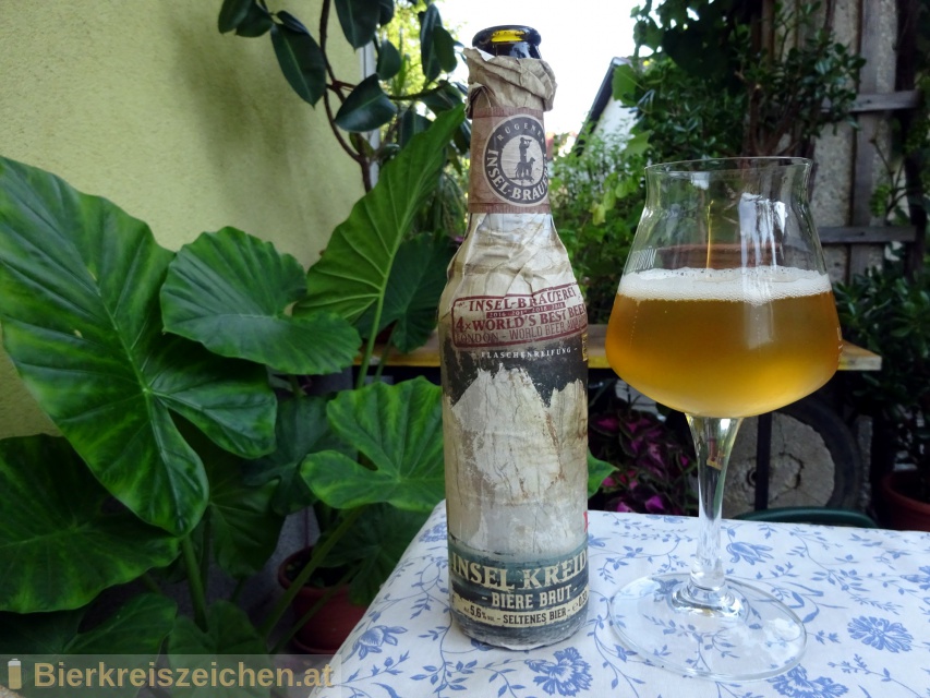 Foto eines Bieres der Marke Insel Kreide aus der Brauerei Rügener Insel Brauerei