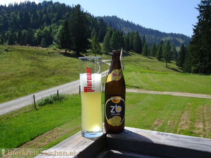 Foto eines Bieres der Marke Murauer zb - zitro&bier aus der Brauerei Brauerei Murau