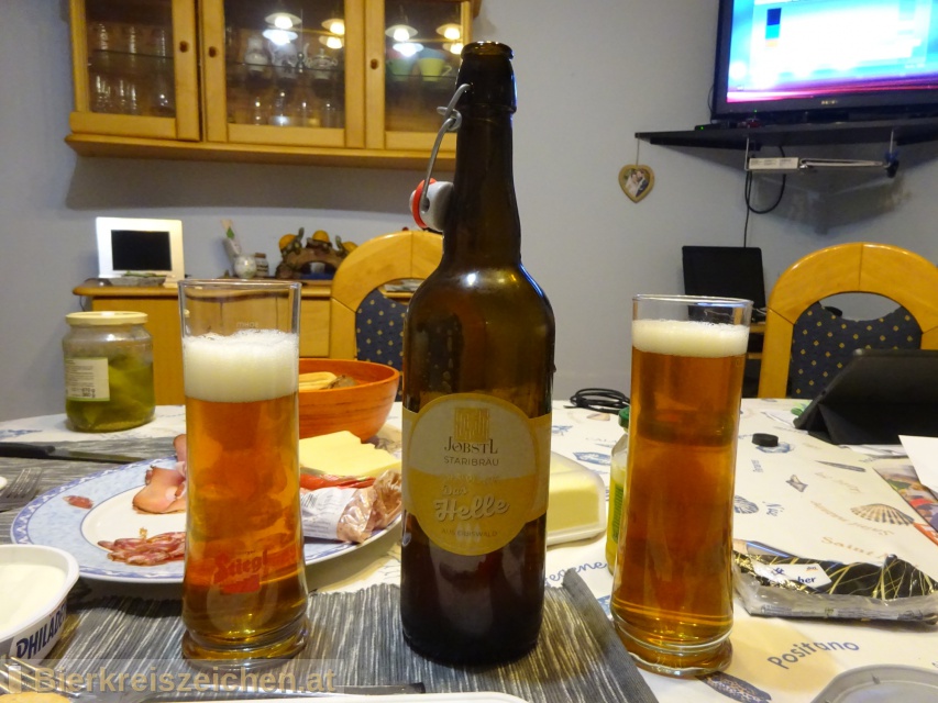 Foto eines Bieres der Marke Das Helle aus Eibiswald aus der Brauerei Jbstl Staribru