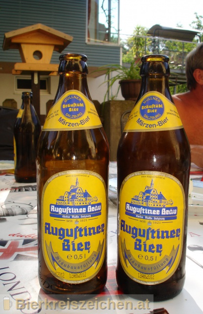 Foto eines Bieres der Marke Augustiner Märzenbier 