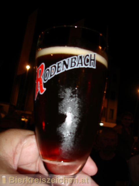 Foto eines Bieres der Marke Rodenbach aus der Brauerei PALM Breweries