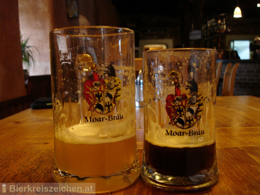 Foto eines Bieres der Marke Moarbru Mischbier aus der Brauerei Hofbrauerei Moarbru