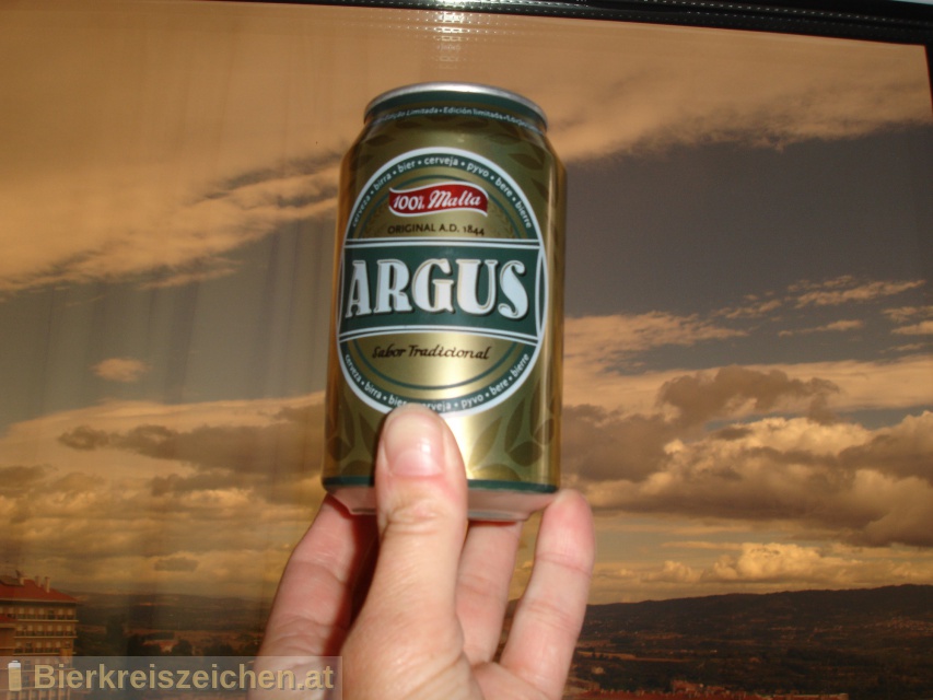 Foto eines Bieres der Marke Argus Original aus der Brauerei Argus