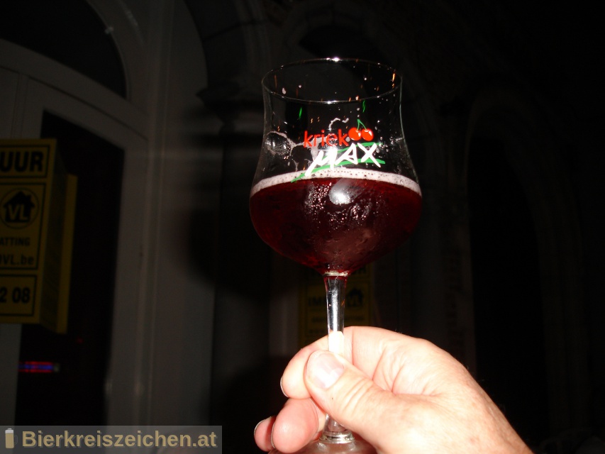 Foto eines Bieres der Marke Kriek Max aus der Brauerei Brouwerij Bockor