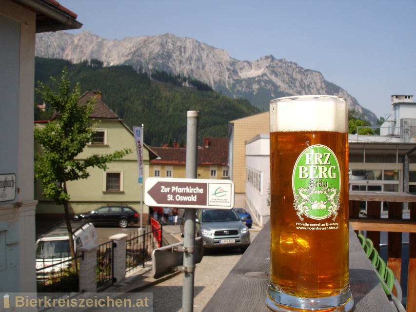 Foto eines Bieres der Marke Grubenhunt aus der Brauerei Erzbergbräu