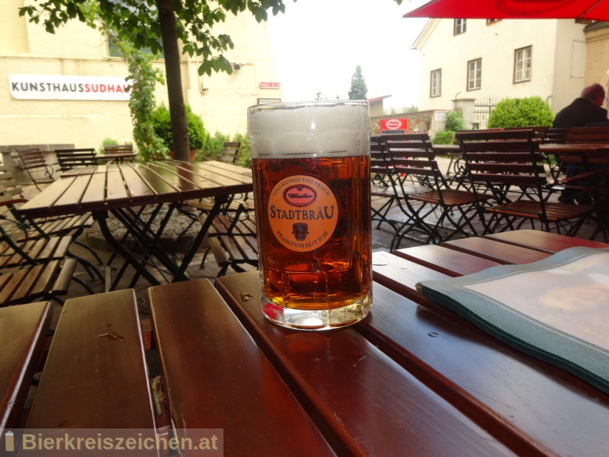 Foto eines Bieres der Marke Villacher Stadtbräu aus der Brauerei Villacher Brauerei