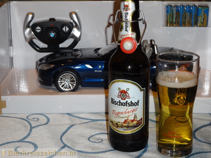 Foto eines Bieres der Marke Bischofshof - Regensburger Premium aus der Brauerei Brauerei Bischofshof e.K.